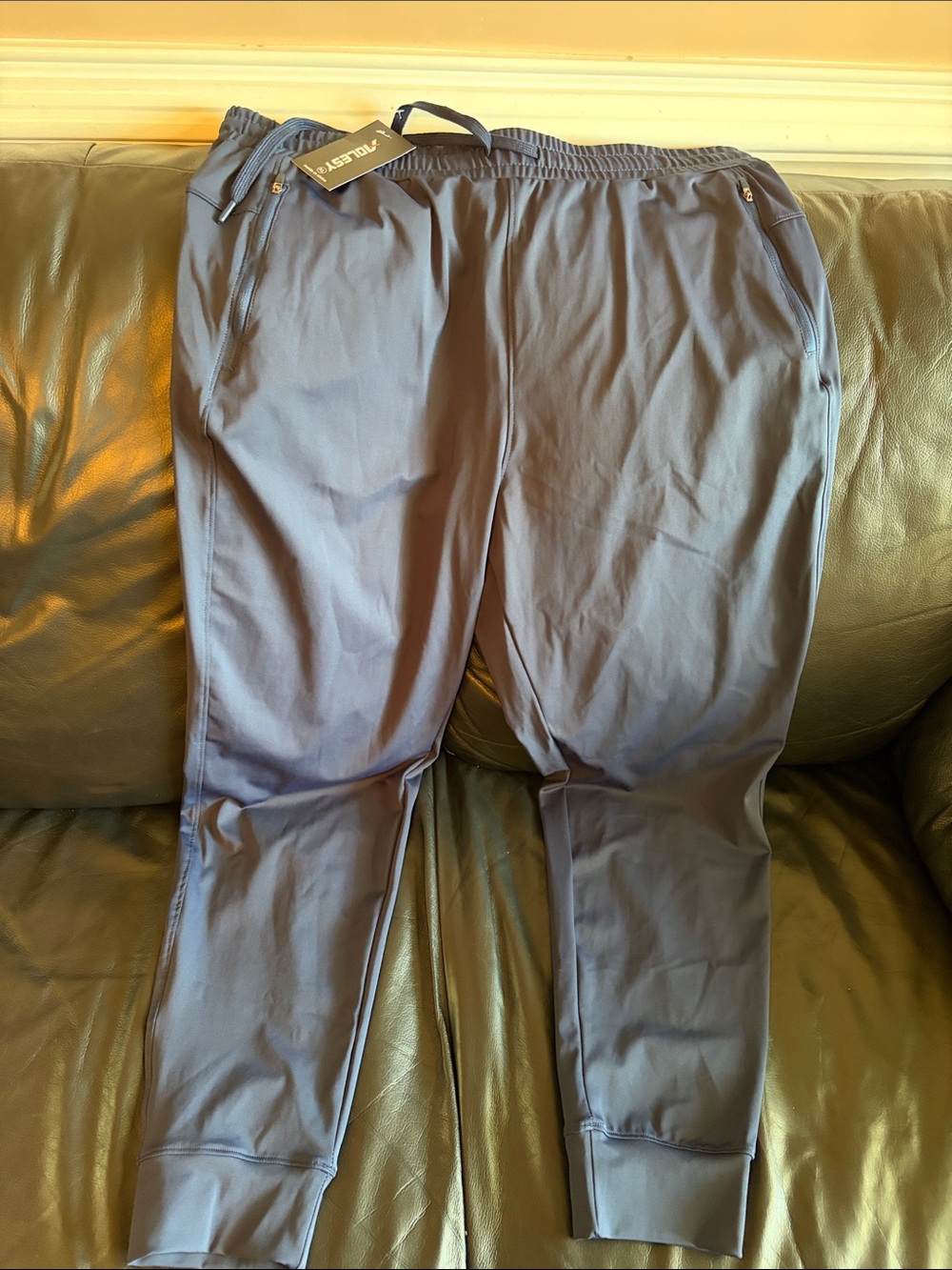 Unbranded Men's Navy Performance Jogger Pants
